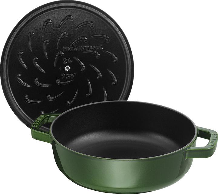 Image du produit Staub Rôtissoire avec structure de chute Chistera (28 cm, Cocotte + faitout, Fonte)