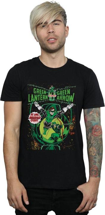 Immagine prodotto Maglietta in cotone con copertina a fumetti di Lanterna Verde e Freccia Verde (S)