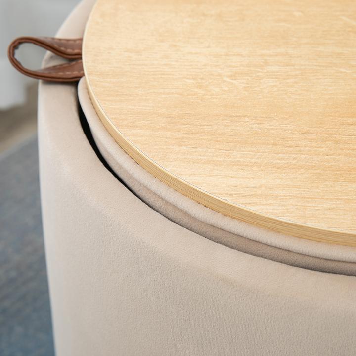 Actual product image Homcom Storage ottoman