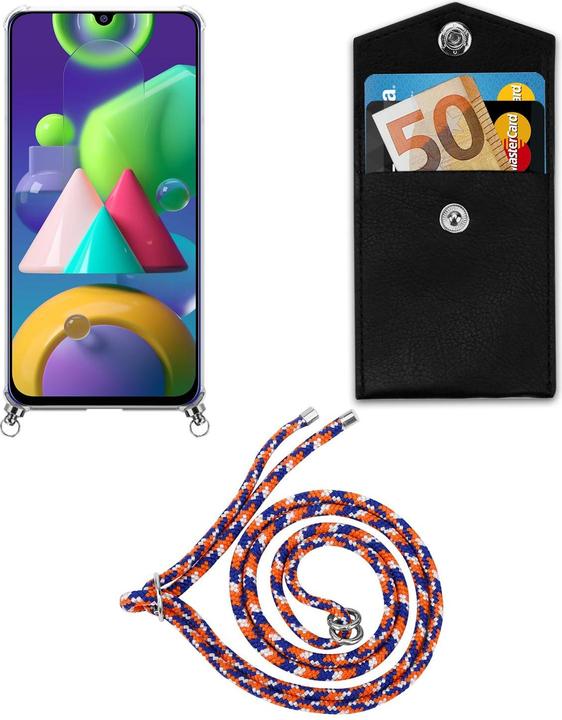 Produktbild Cadorabo TPU Handy Kette SILBER Cover