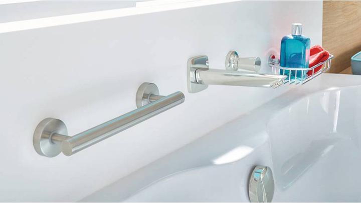 Immagine prodotto tesa Maniglia da bagno DRAAD con soluzione adesiva senza foratura