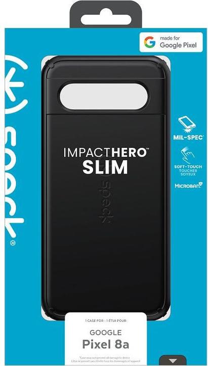 Produktbild speck ImpactHero Slim – Google Pixel 8A Hülle (Schwarz) (Google Pixel 8a)