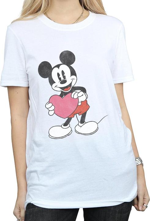 Image du produit Disney - T-shirt MICKEY MOUSE VALENTINE HEART - Femme (3XL)