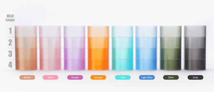 Produktbild Bambu Lab PETG Translucent (PETG, 1.75 mm, 1000 g, Transparent)
