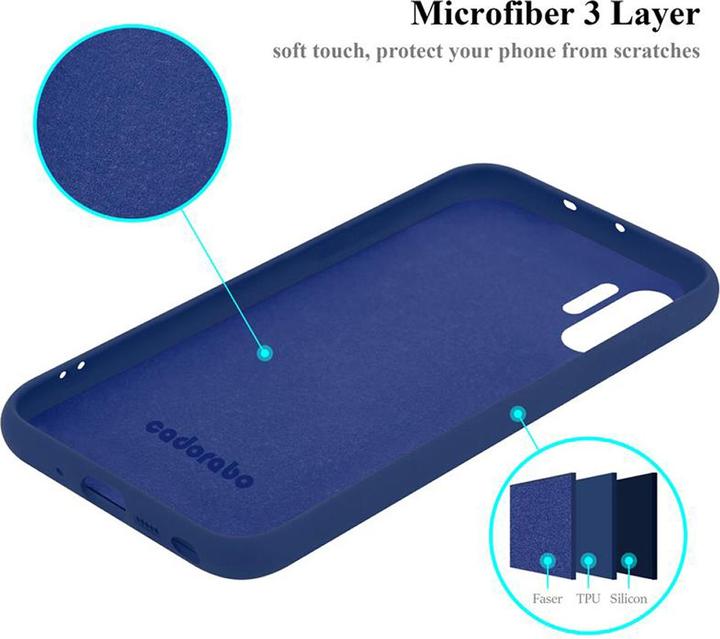 Immagine prodotto Cadorabo Copertura della cassa del silicone liquido TPU (Samsung Galaxy Note 10 Plus, Samsung Galaxy Note 10 Pro)