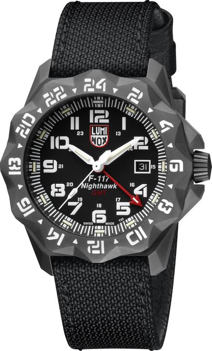 Immagine prodotto Luminox F-117 Nighthawk 6400 Series (Orologio da polso analogico, Orologio sub, Fatto in Svizzera, 44 mm)