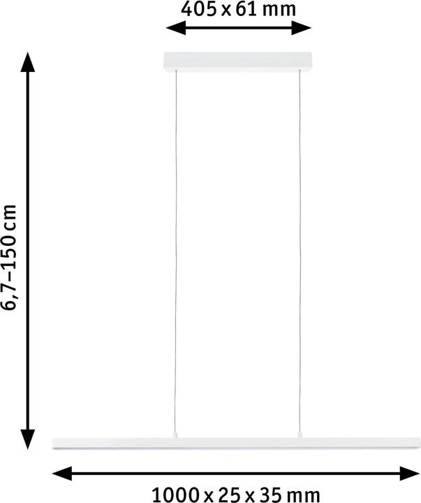 Image du produit Paulmann Lento Tunable White Bluetooth (1800 lm)