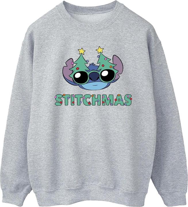 Disney Lilo & Stitch Stitchmas Glasses Sweatshirt (3XL)