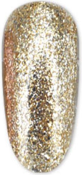 Actual product image Canni Gel Varnish Platinum Starry Golden UV/LED (Platinum Starry Golden, Gel-Effect Nail Polish)