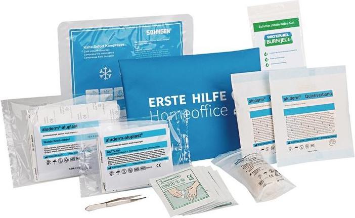 Actual product image Söhngen First Aid Bag Home Office B240xH170xDca. blue (First aid set accessories)
