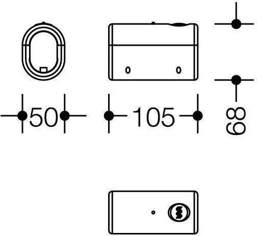 Immagine prodotto Hewi Kit di aggiornamento SERIE 801 WC a filo radio bianco puro