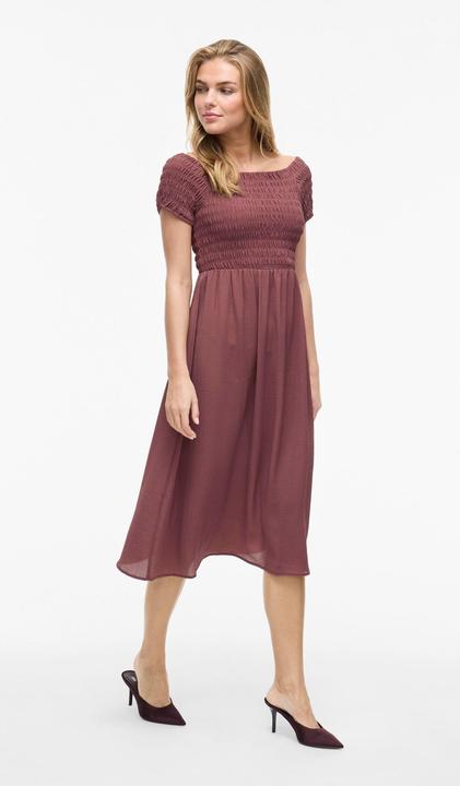 Immagine prodotto Vila VIRITA Midi Gesmoktes Kleid (38)