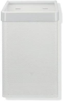 Produktbild Hewi Papierhandtuchkorb SERIE 477 Lochblech weiss tiefschwarz