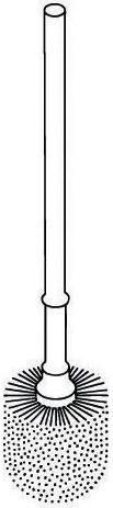 Produktbild Hewi WC-Bürste SERIE 477 für WC-Bürstengarnitur 477.20. aquablau