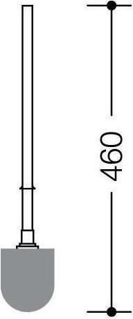 Produktbild Hewi WC-Bürste SERIE 477 für WC-Bürstengarnitur 477.20. aquablau
