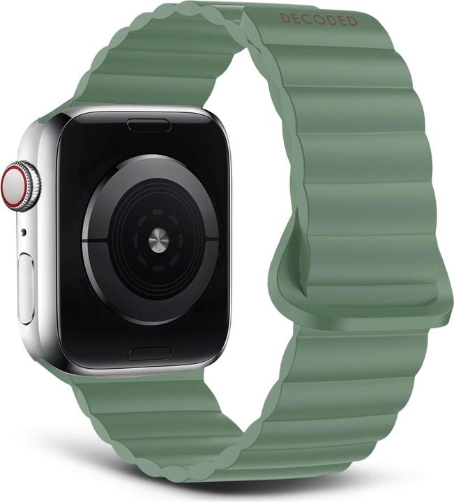 Actual product image Decoded Silicone Traction Loop Strap 42/44/45mm (41 mm, 40 mm, 38 mm, 42 mm, Silicone)
