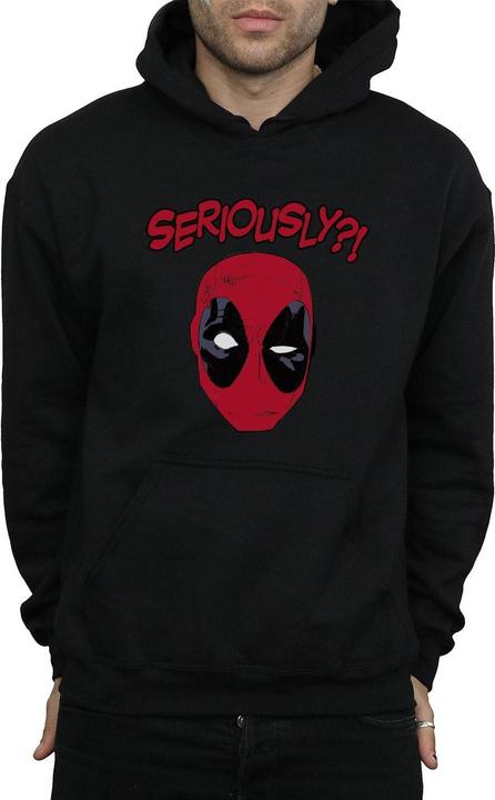 Actual product image Mens Deadpool Seriously Hoodie (M)