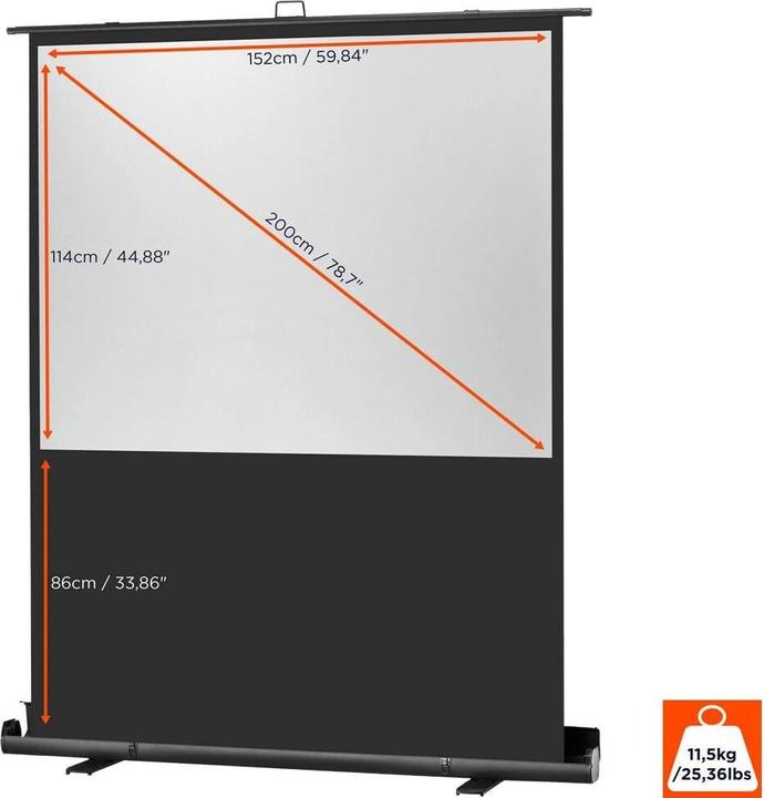 Actual product image Celexon Ultramobil Plus Professional (78.74", 4:3)