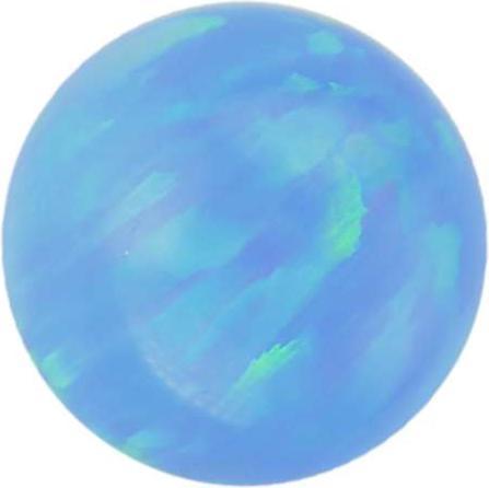Bijouteria Piercingverschluss (Synthetischer Opal)