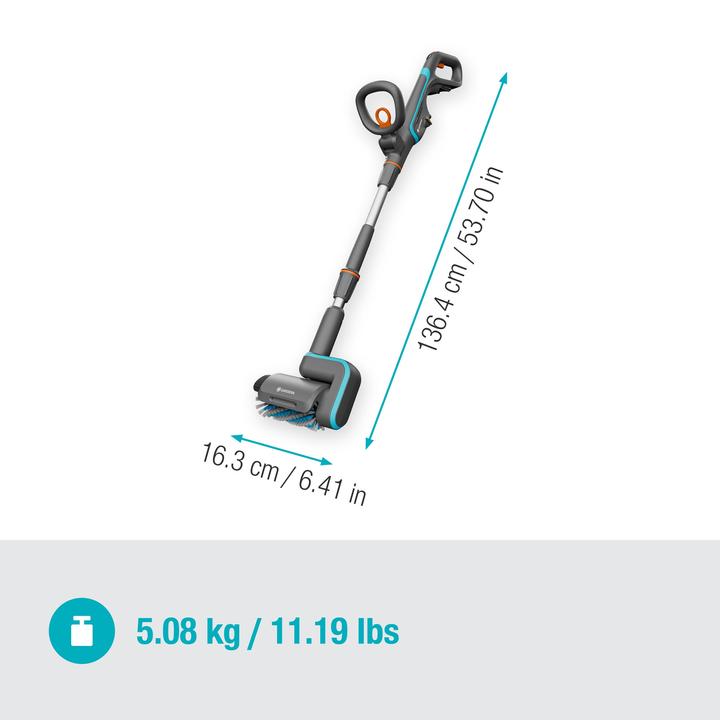 Produktbild Gardena Aqua Brush Universal 04/18V P4A solo (Akkubetrieb)
