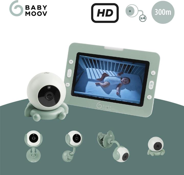 Immagine prodotto Babymoov Yoo Go + HD (Video e audio, 300 m)