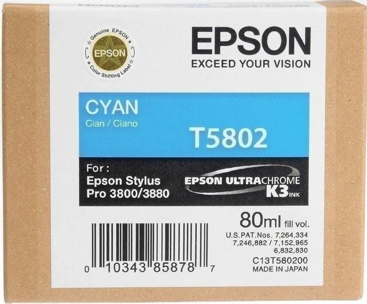 Actual product image Epson T5802 (C)