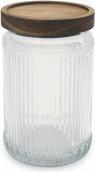 Produktbild Anna Glasgefäss mit Holz, 950 ml, mit Anna-Prägung (0.95 l)