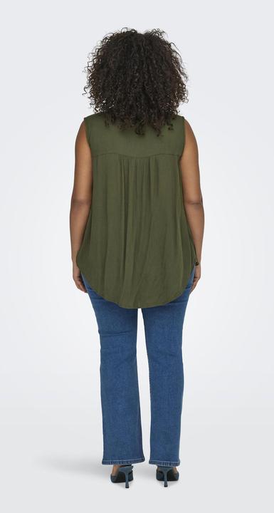 Image du produit Only Coupe normale Col en V Débardeur Curve Top (54)