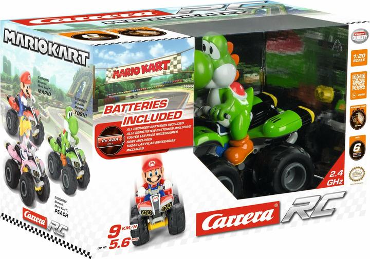 Actual product image Carrera Super Mario Quad Yoshi