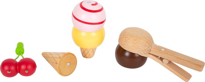 Actual product image small foot Ice cream counter fresh