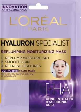 L'Oréal Paris L ÌOréal - Hyaluron Specialist Tissue Mask - Masque textile - 1.0pc