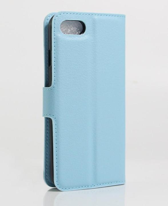 Image du produit Cover-Discount iPhone 8 / 7 - étui en cuir Etui cartes compartiments bleu clair (Apple iPhone SE, Apple iPhone 8, Apple iPhone 7)