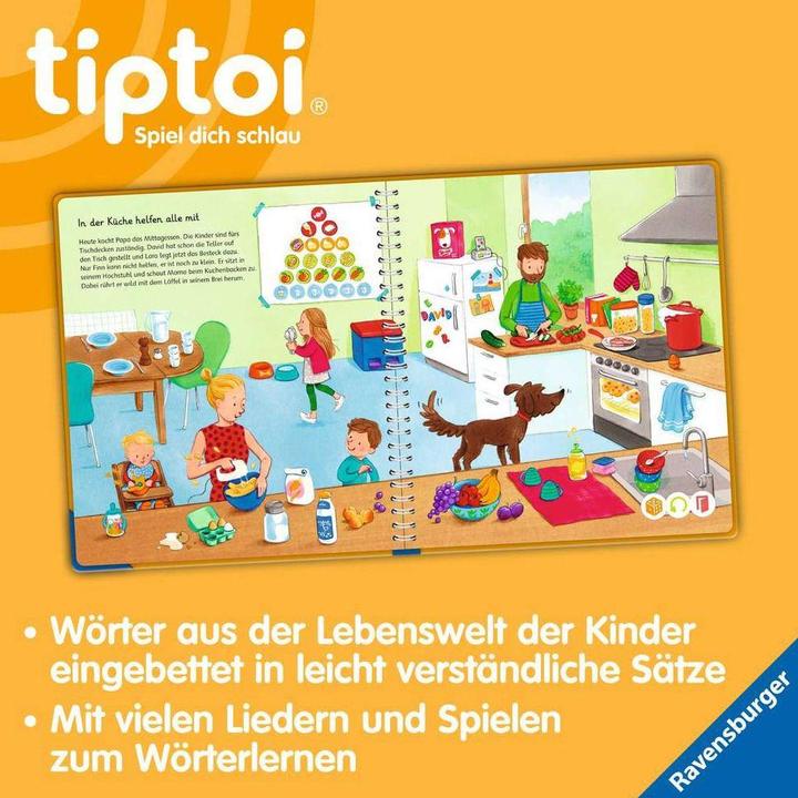 Produktbild tiptoi Mein Wörter-Bilderbuch: Unser Zuhause (Deutsch, Inka Friese, Susanne Gernhäuser, Martina Leykamm, 2022)