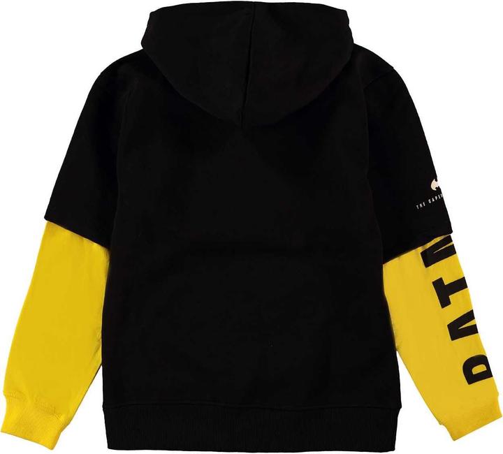 Actual product image Batman Core Logo Double Sleeve Hoodie Boys (134)
