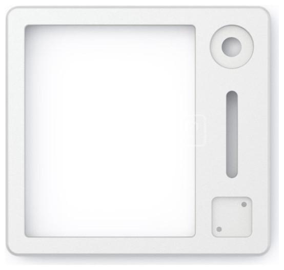 Actual product image Glorious GMMK Wireless Numpad Top Frame - E-White