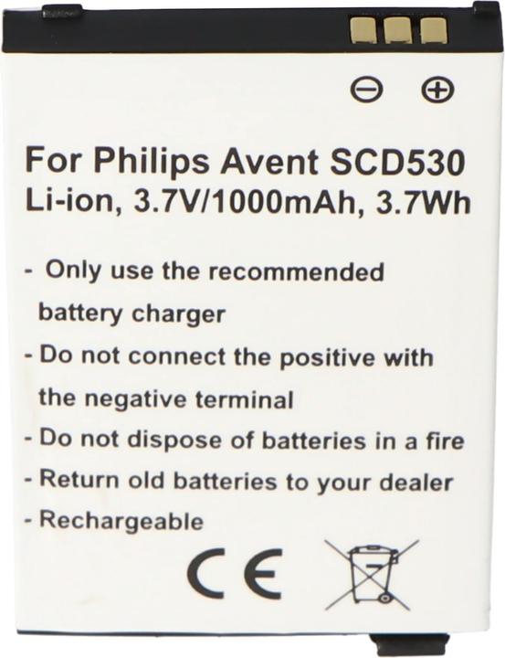Produktbild Philips Avent Akku Avent SCD530 Li-Ion Akku BYD006649, BYD001743