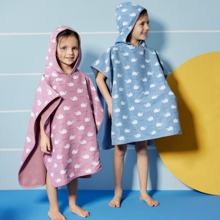 Immagine prodotto Fresk Telo da bagno Poncho, Lobster Cameo Rose