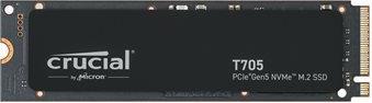 Crucial T705 1TB PCIe Gen5 NVMe M.2 SSD (1000 Go, M.2)