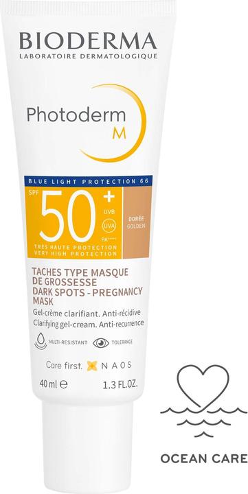 Produktbild Bioderma Photoderm M SPF50+ dorée (Sonnencreme Gesicht, SPF 50, 40 ml, 150 g)