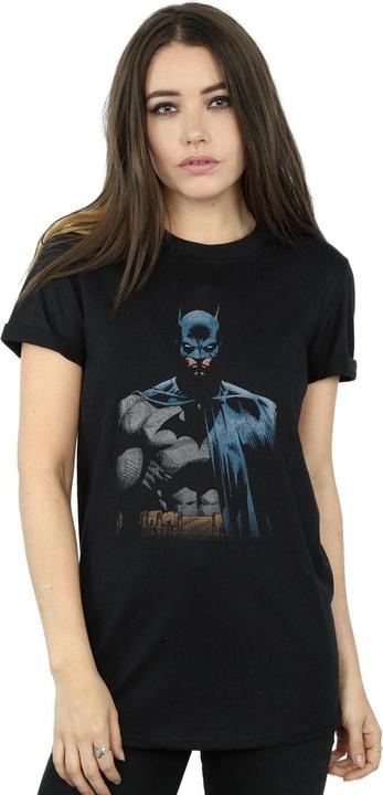 Image du produit Femme/Les femmes Batman Close Up Cotton Boyfriend T-Shirt (3XL)