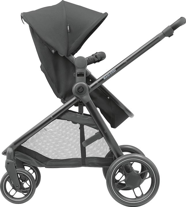 Image du produit Maxi-Cosi Zelia 3 Essential Black (cadre noir & cuir noir)