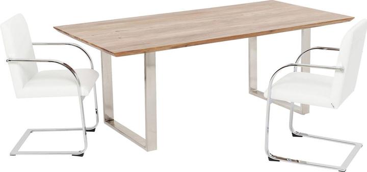 Produktbild Kare Design Tisch Symphony Chrom 200x100cm