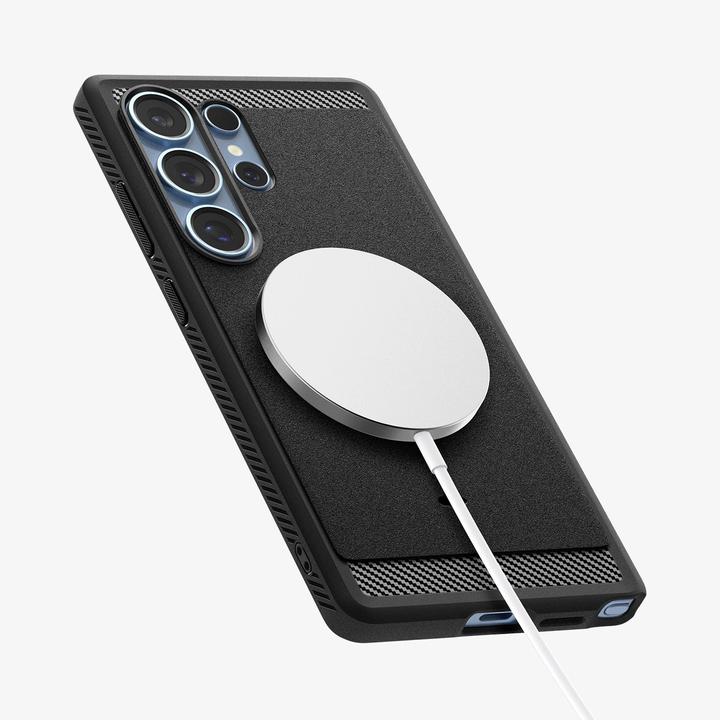 Actual product image Spigen Rugged Armor MagFit Case (Samsung Galaxy S25 Ultra)