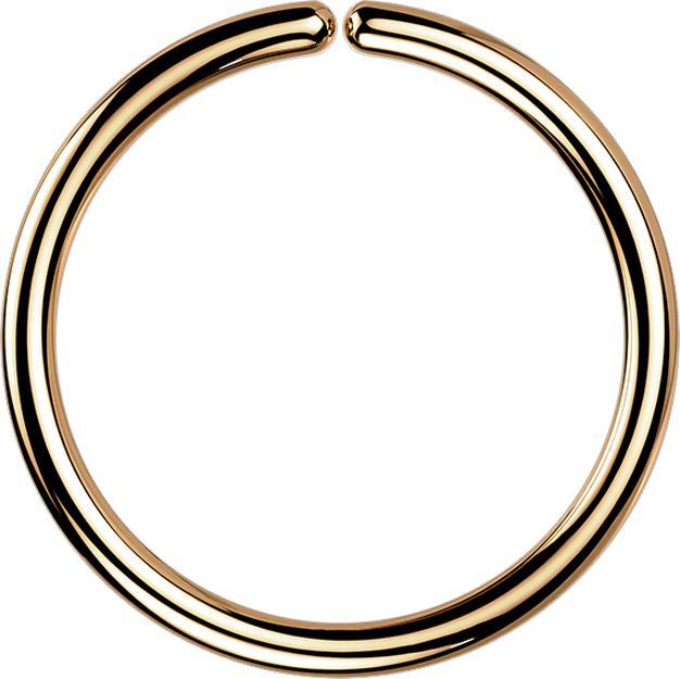 Produktbild Star Piercing Micro Piercing Ring rosegold (Chirurgenstahl 316L)