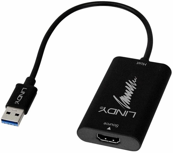 Image du produit Lindy USB Typ-A zu (HDMI, 15 cm)