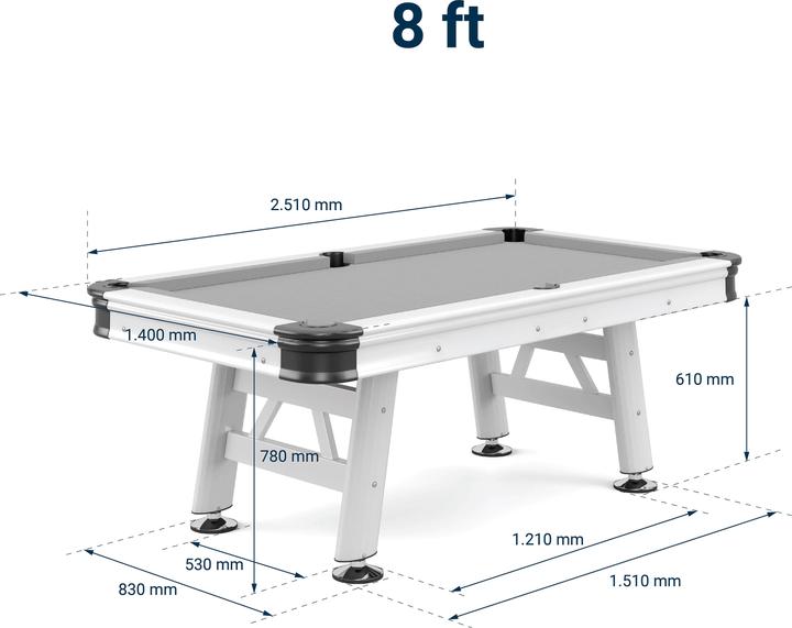 Produktbild Sportime Billardtisch Outdoor