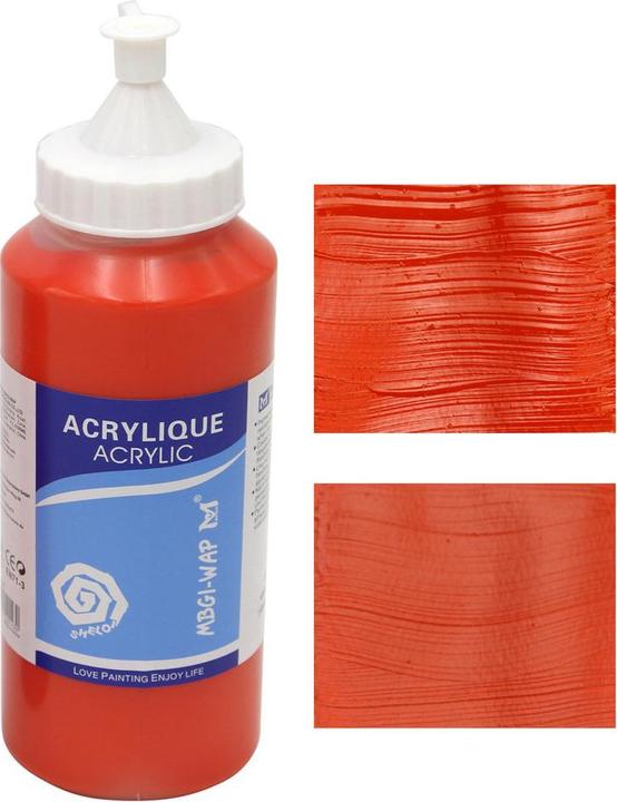 Produktbild Magi-Wap Colours 500ml Acryl (Vermilonrot, 500 ml)