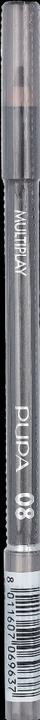 Actual product image Pupa Milano Multiplay Eye Pencil basic brown (08 Basic Brun)