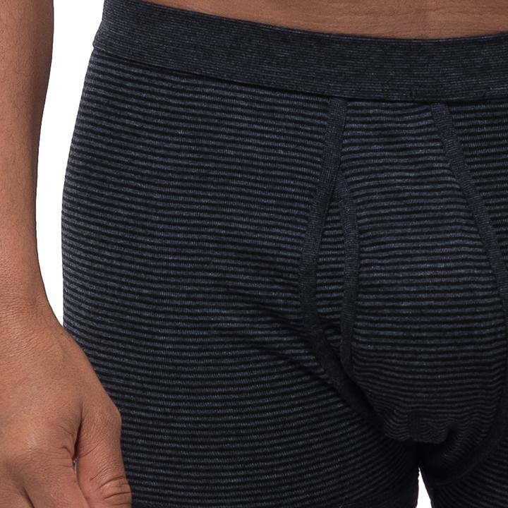 Produktbild Ammann 2er Pack Jeans Feinripp Retro-Short / Pant mit Eingriff (3XL, 2er Pack)