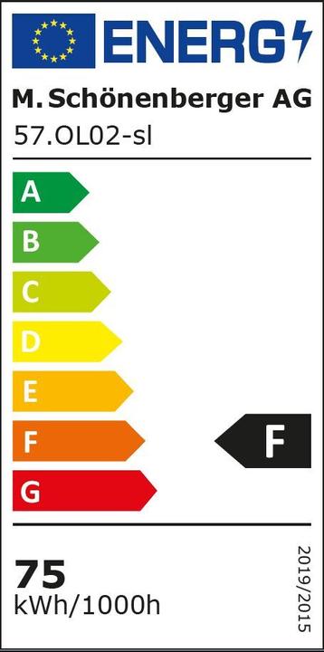 Label énergétique Schönenberger Free (4100 lm)